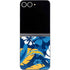 NFL Los Angeles Chargers Tropical Print Galaxy Z Flip6 Skin